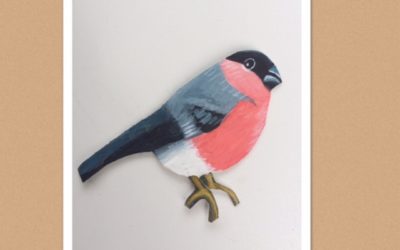 Eléments de décoration en plastique recyclé.